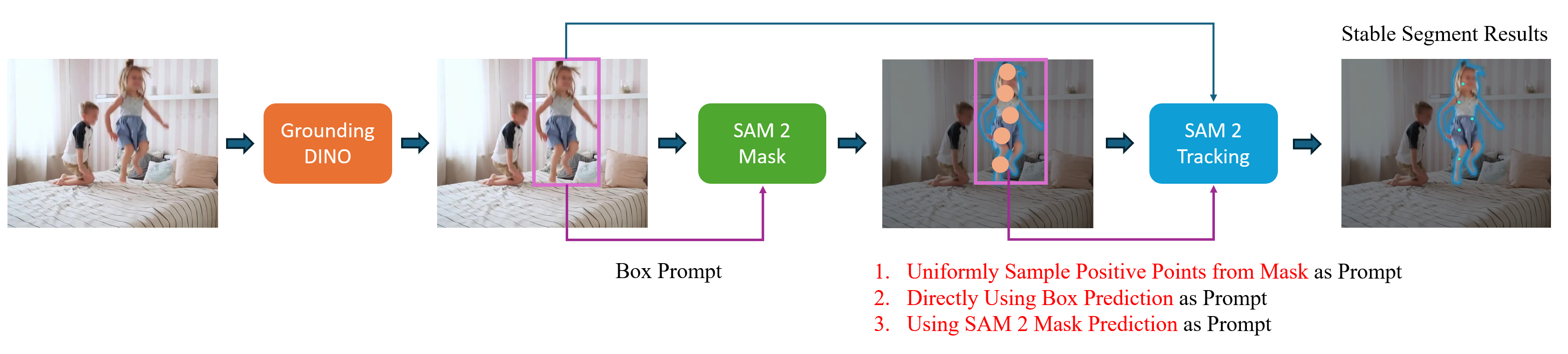 Grounded SAM2 追踪流水线